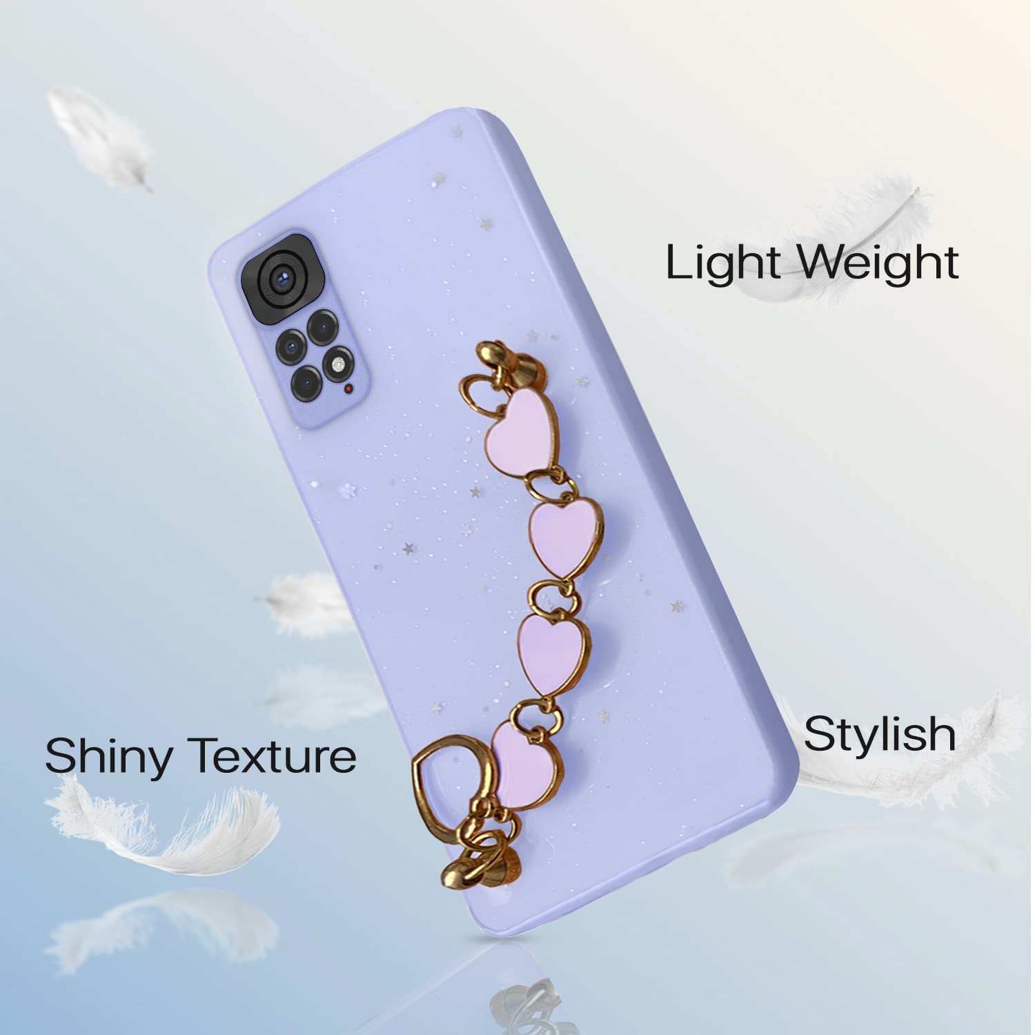 Pikkme Redmi Note 11/Note 11S purple mobile back cover – photo 6
