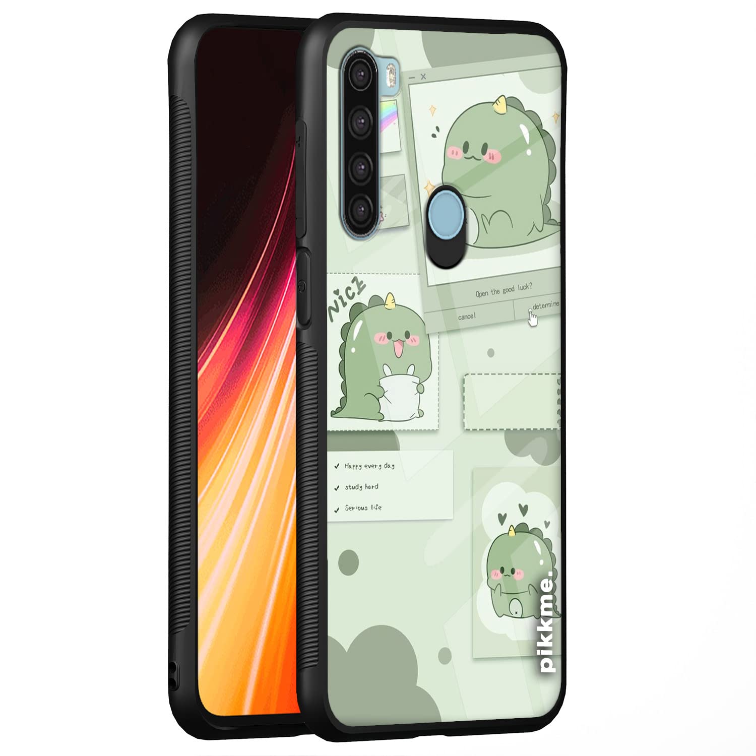 Redmi Note 8 Hybrid mobile back cover by Pikkme