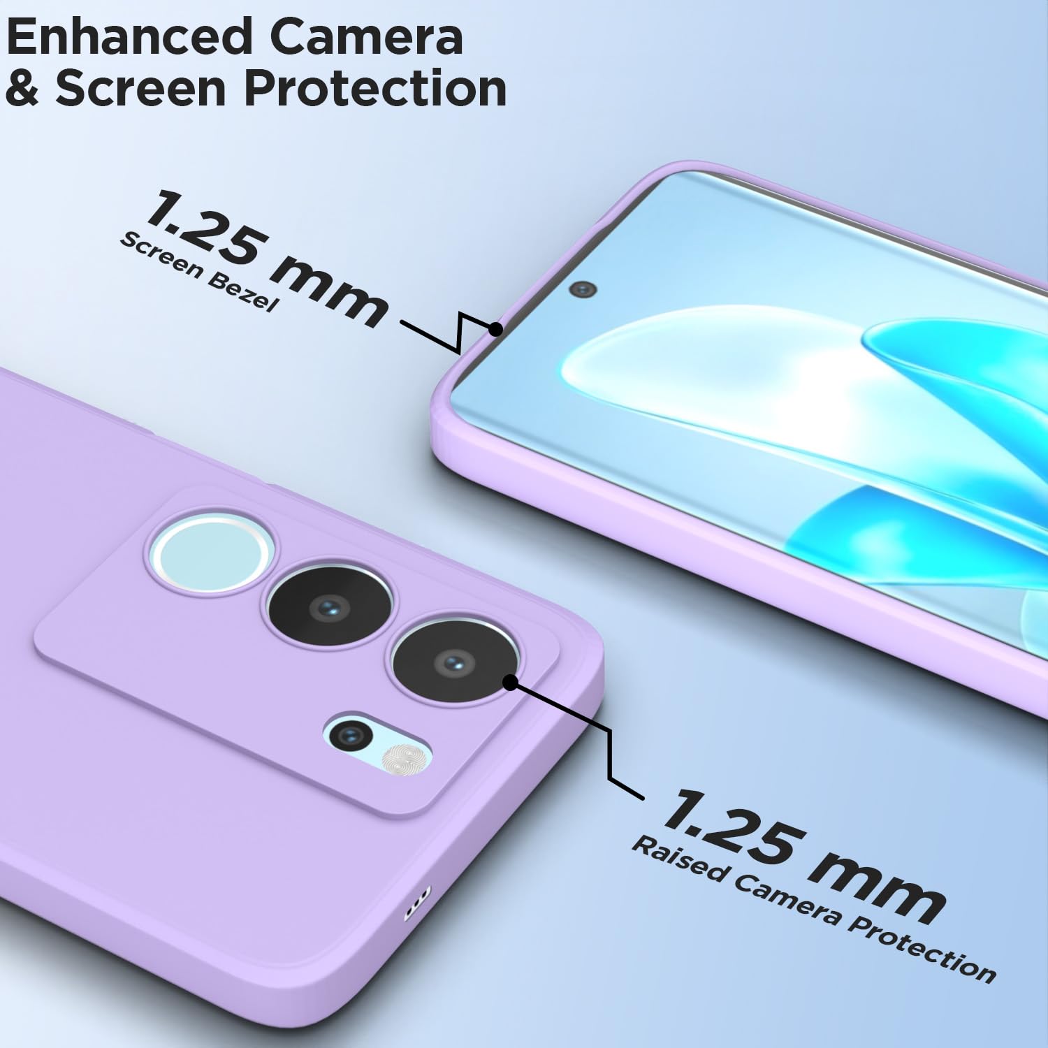 Purple Matte back cover for Vivo Y29 5G/Y19s – Pikkme – photo 2