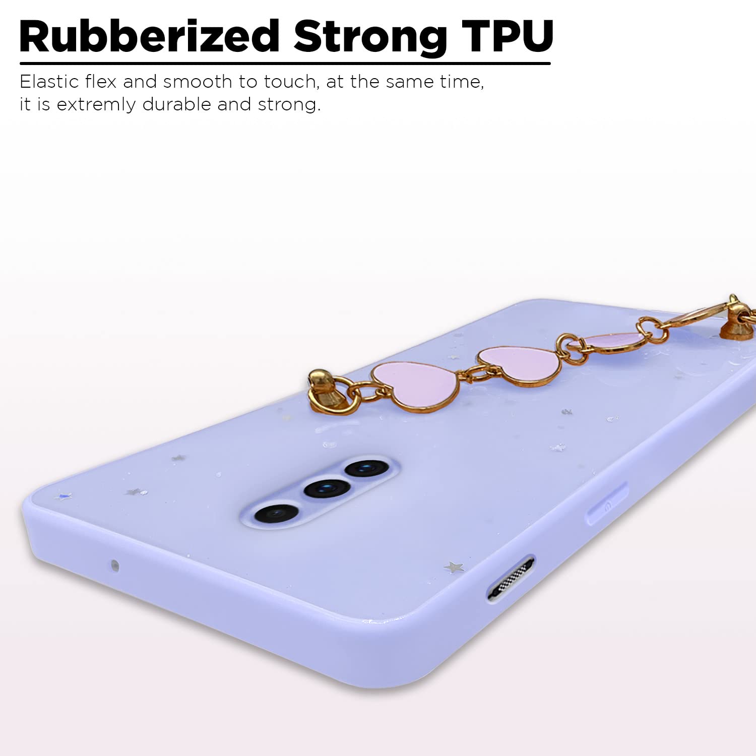 Pikkme purple Chain mobile back cover for OnePlus 6T/7/1 – photo 4