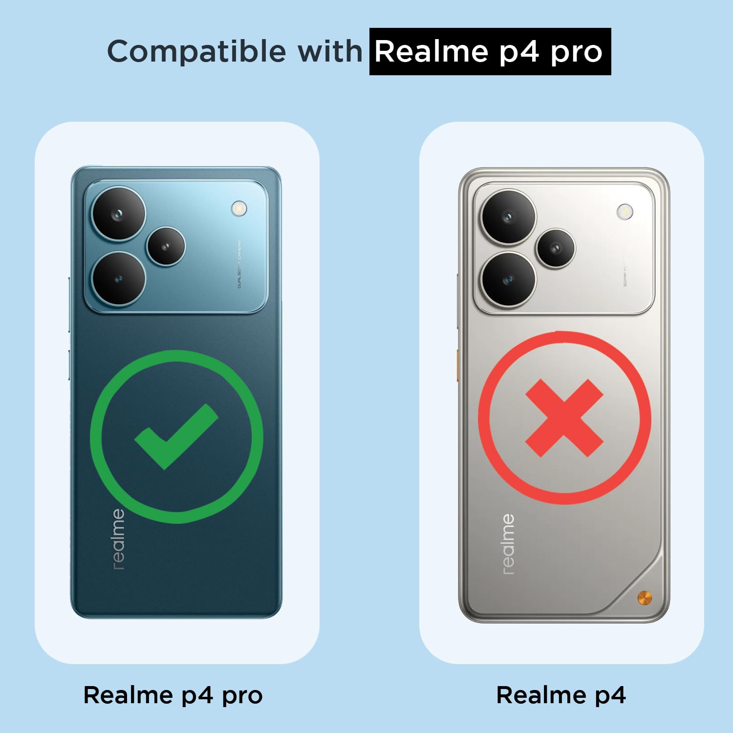 Pikkme transparent Clear phone cover for Realme P4 Pro 5G – photo 4