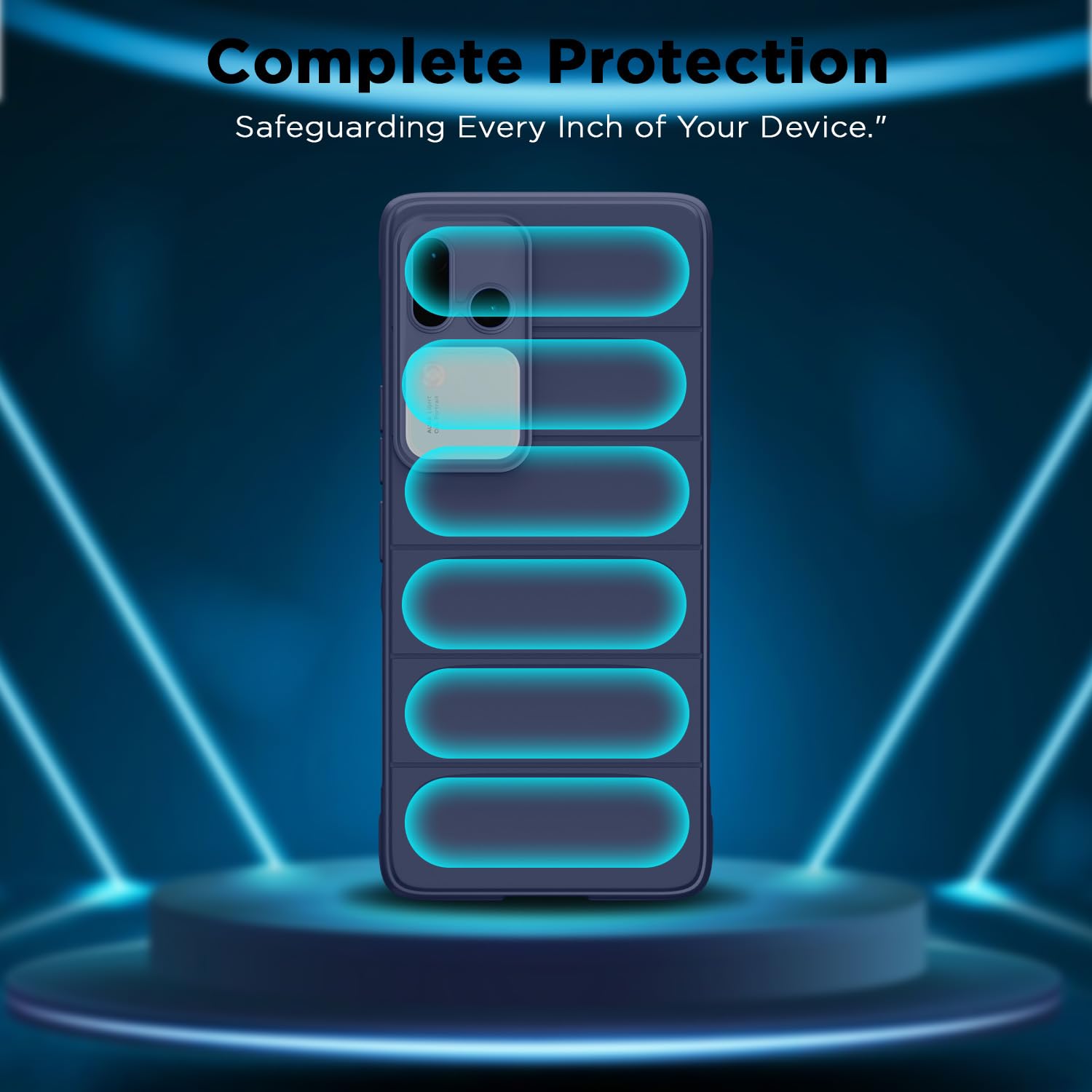 Vivo V30/V30 Pro 5G mobile back cover in blue by Pikkme – photo 6