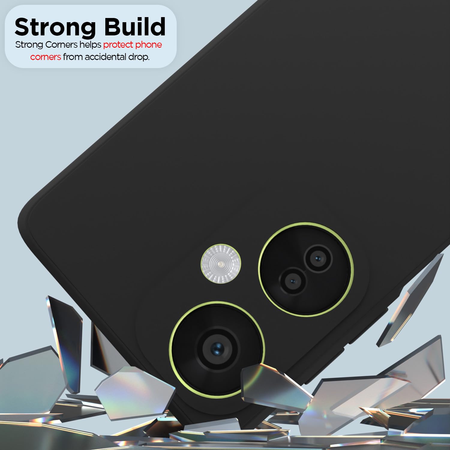Pikkme black Matte mobile cover for OnePlus Nord CE 3 Lite 5G – photo 5