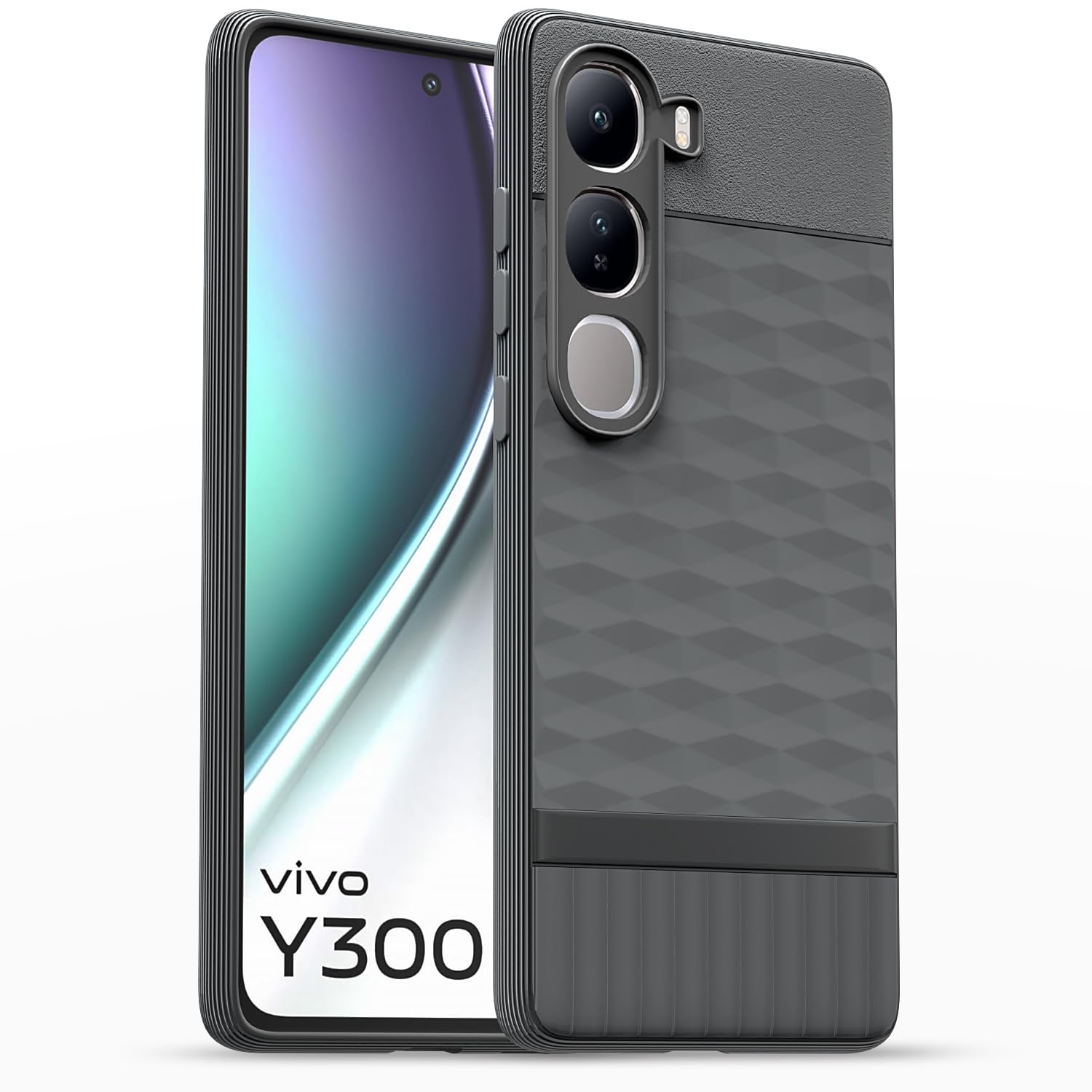 Vivo Y300 5G Gencase Back Cover - Grey