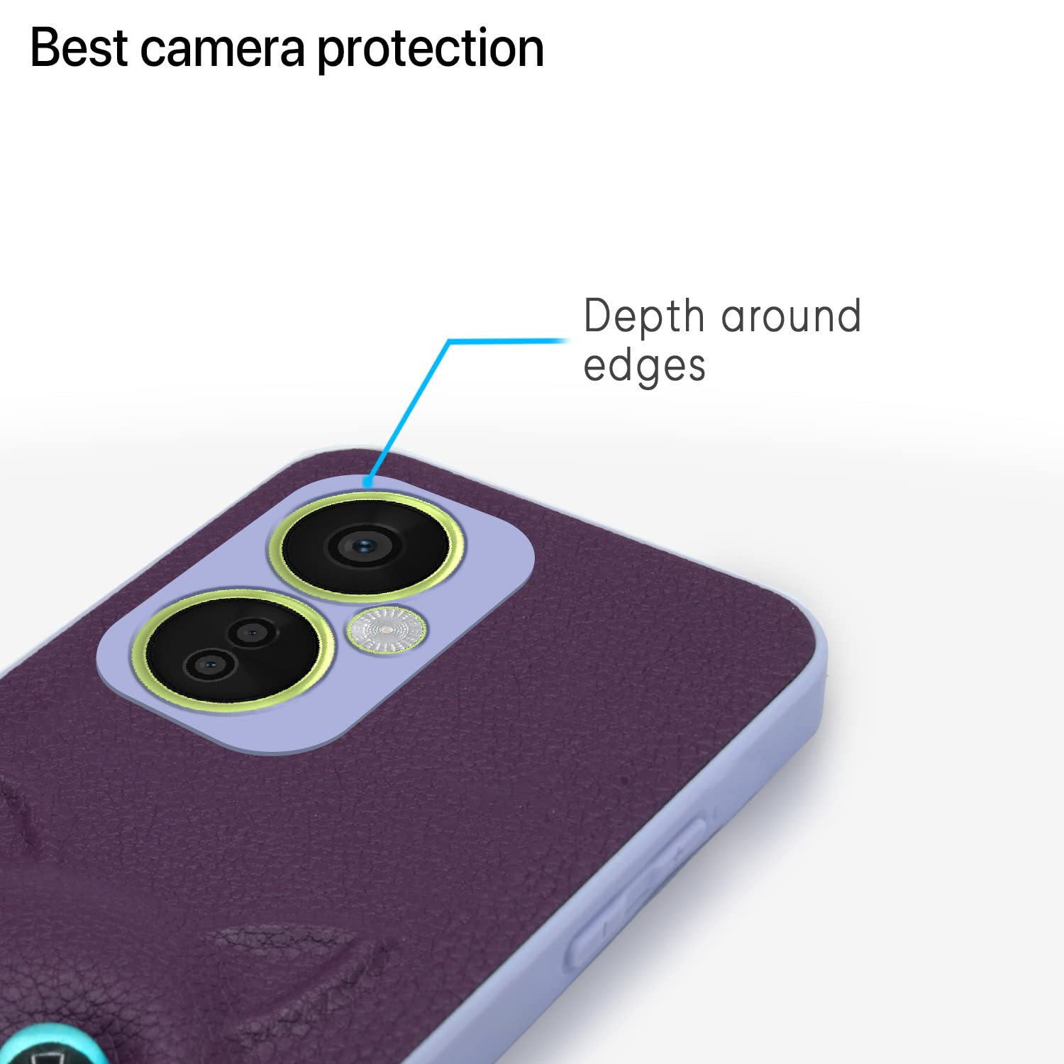 Pikkme OnePlus Nord 3 5G Kitty Back Cover (Purple)