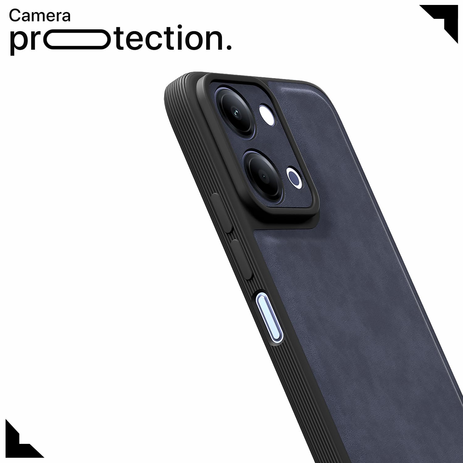 Blue Leather mobile cover for Vivo Y11/T5 Lite 5G – Pikkme – photo 5