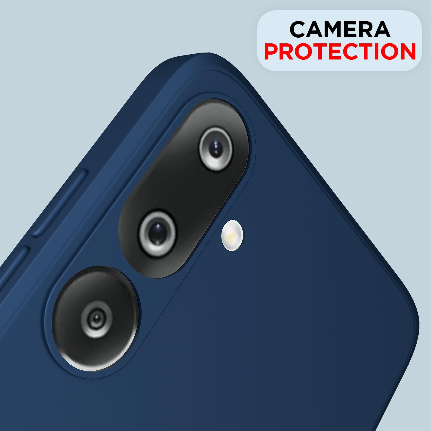 Samsung M36 5G Matte back cover in blue by Pikkme – photo 5