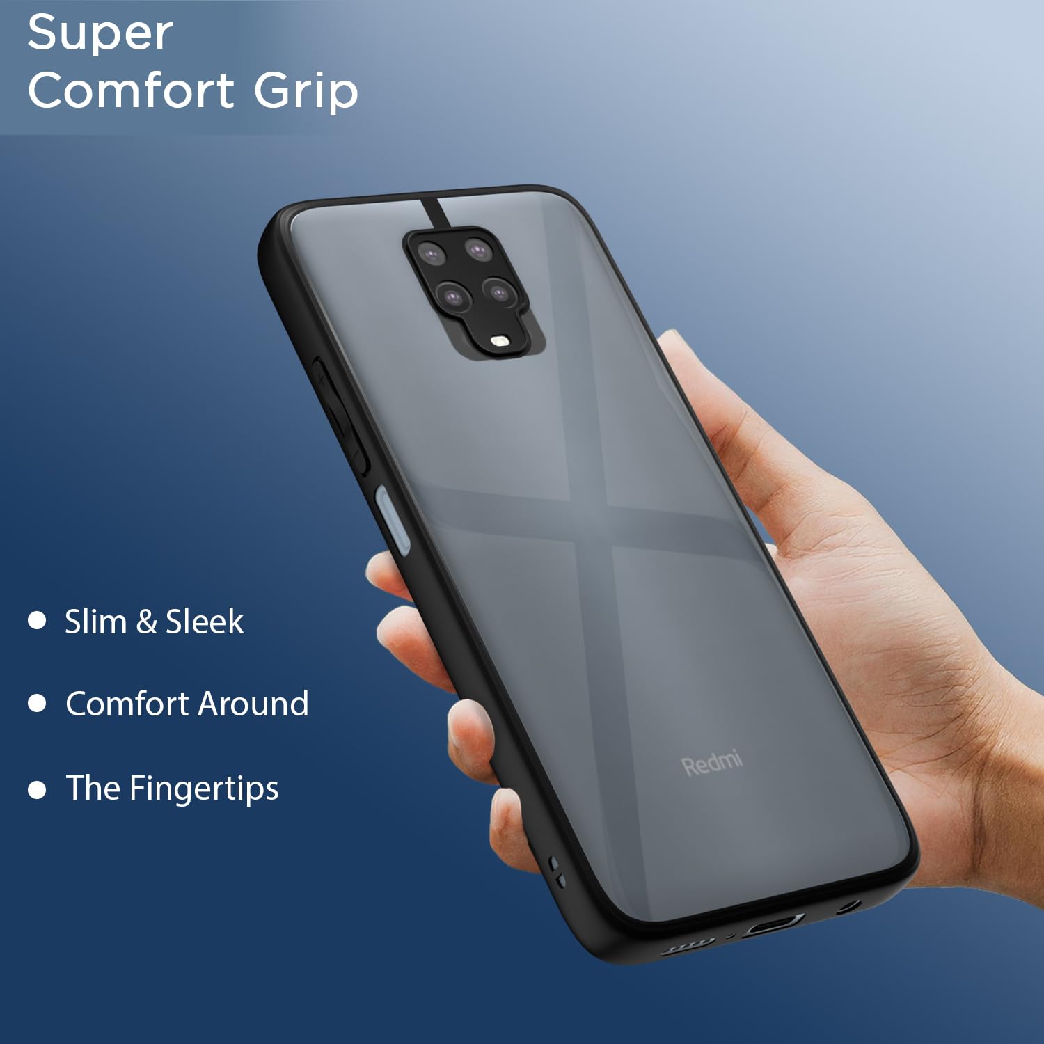 Pikkme Redmi Note 9 Pro/Note 9 Pro Max/Note 10 Lite black mobile back cover – photo 6