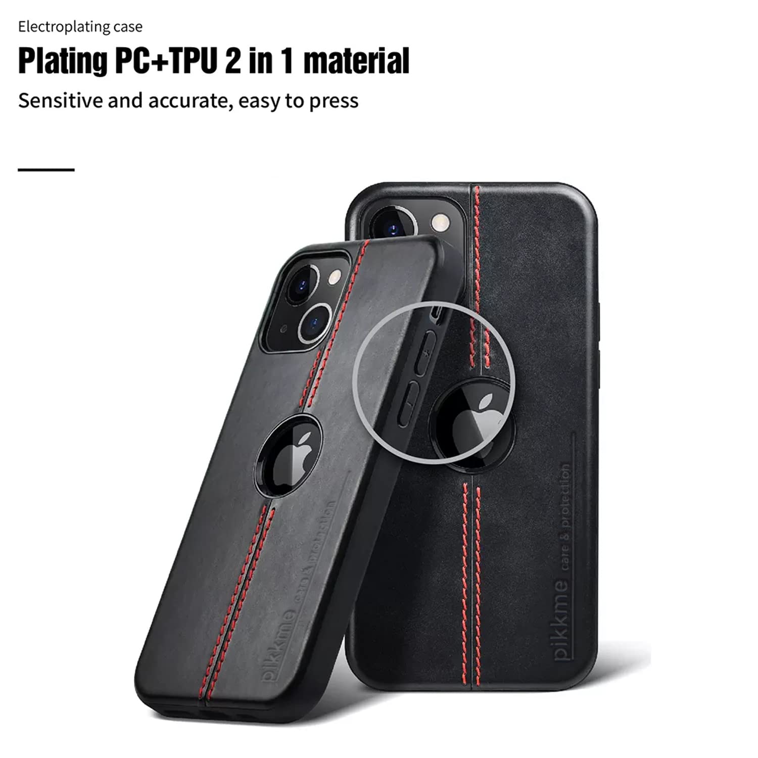 Black back cover for iPhone 13 – Pikkme – photo 7
