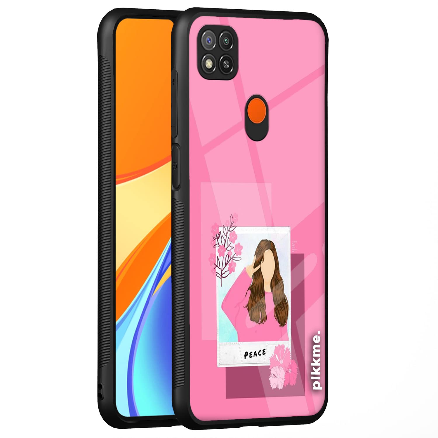 Pikkme Hybrid back cover for Redmi 10A/9, Poco C31