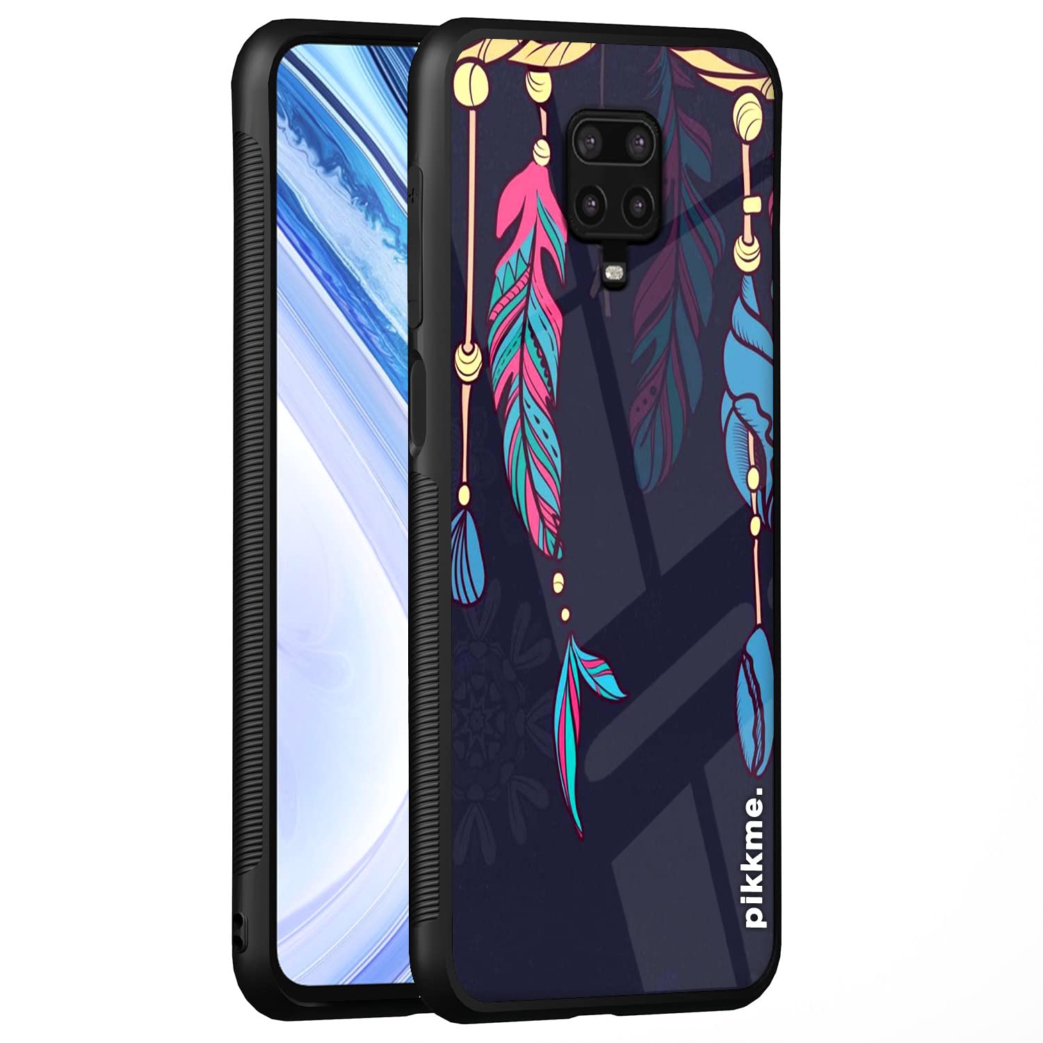 Pikkme Flower mobile back cover for Redmi Note 9 Pro/Note 9 Pro Max/Note 10 Lite