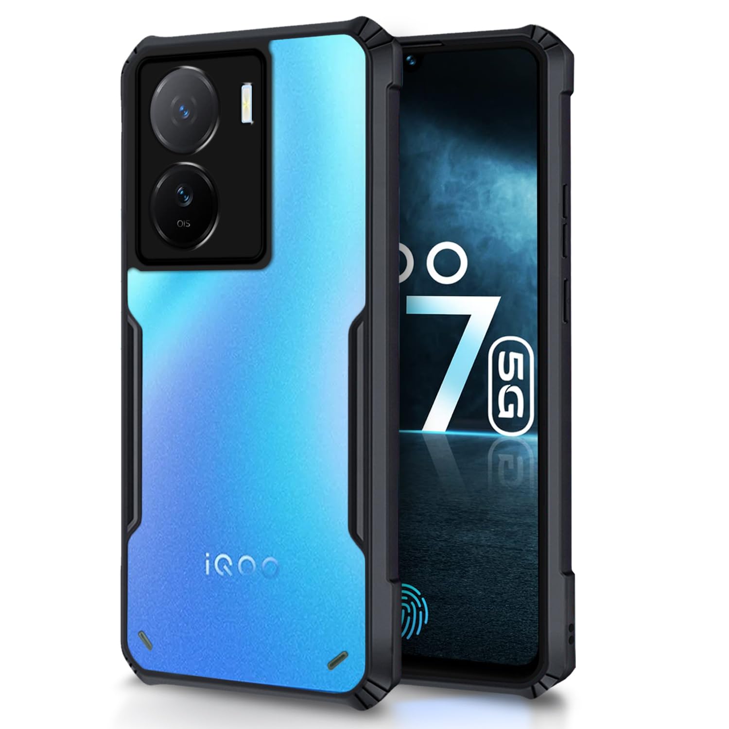 iQOO Z7 5G / iQOO Z7S 5G Eagle Back Cover -Black