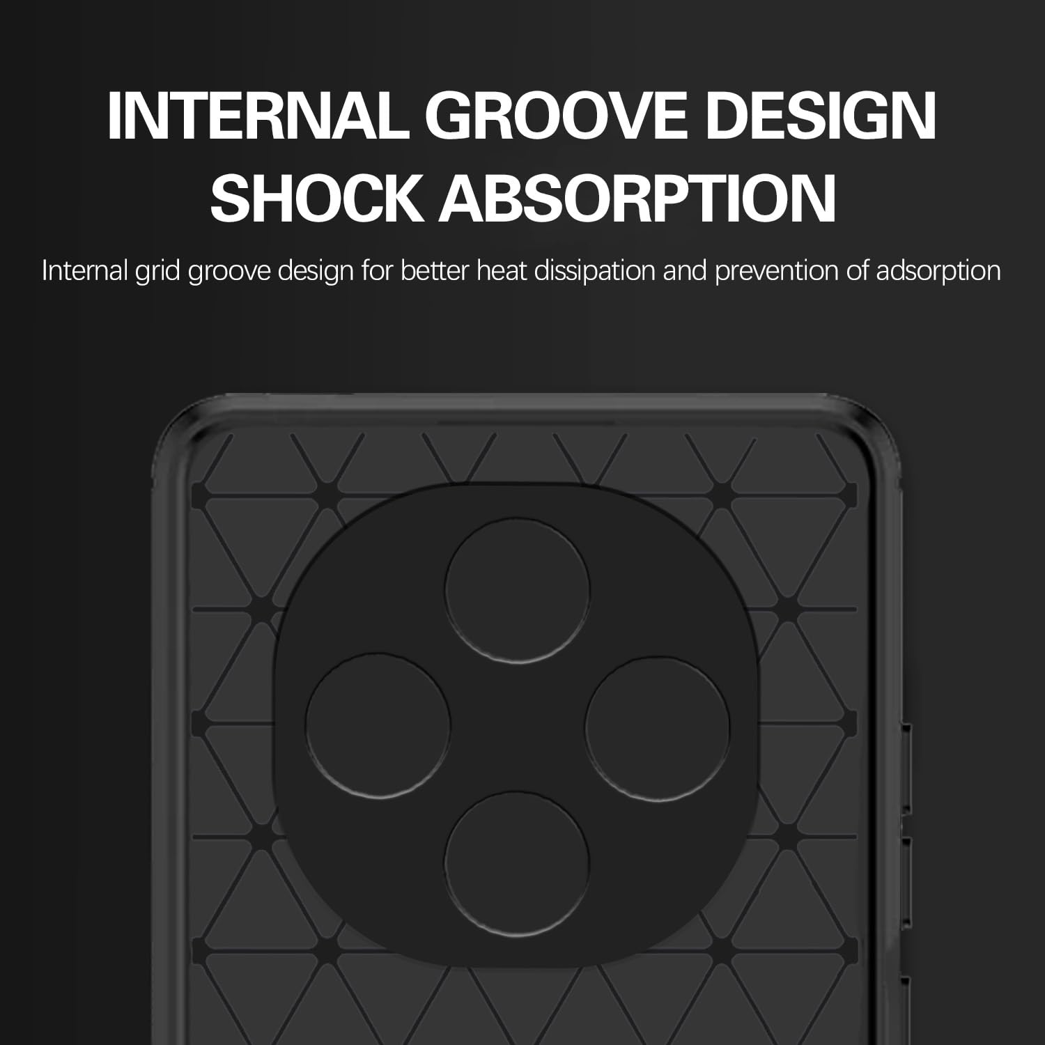 Pikkme black Hybrid mobile back cover for Oppo F31 Pro 5G – photo 5