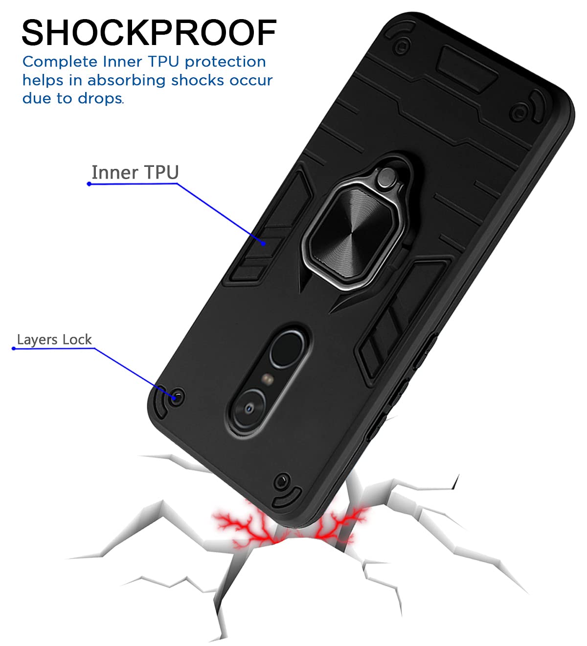Redmi Note 4 phone cover in black by Pikkme – photo 4