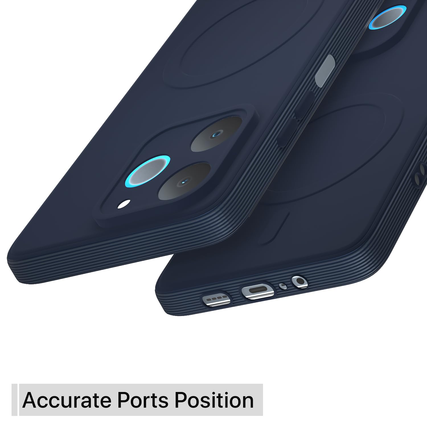 Blue phone cover for Realme P4 Lite 4G – Pikkme – photo 4