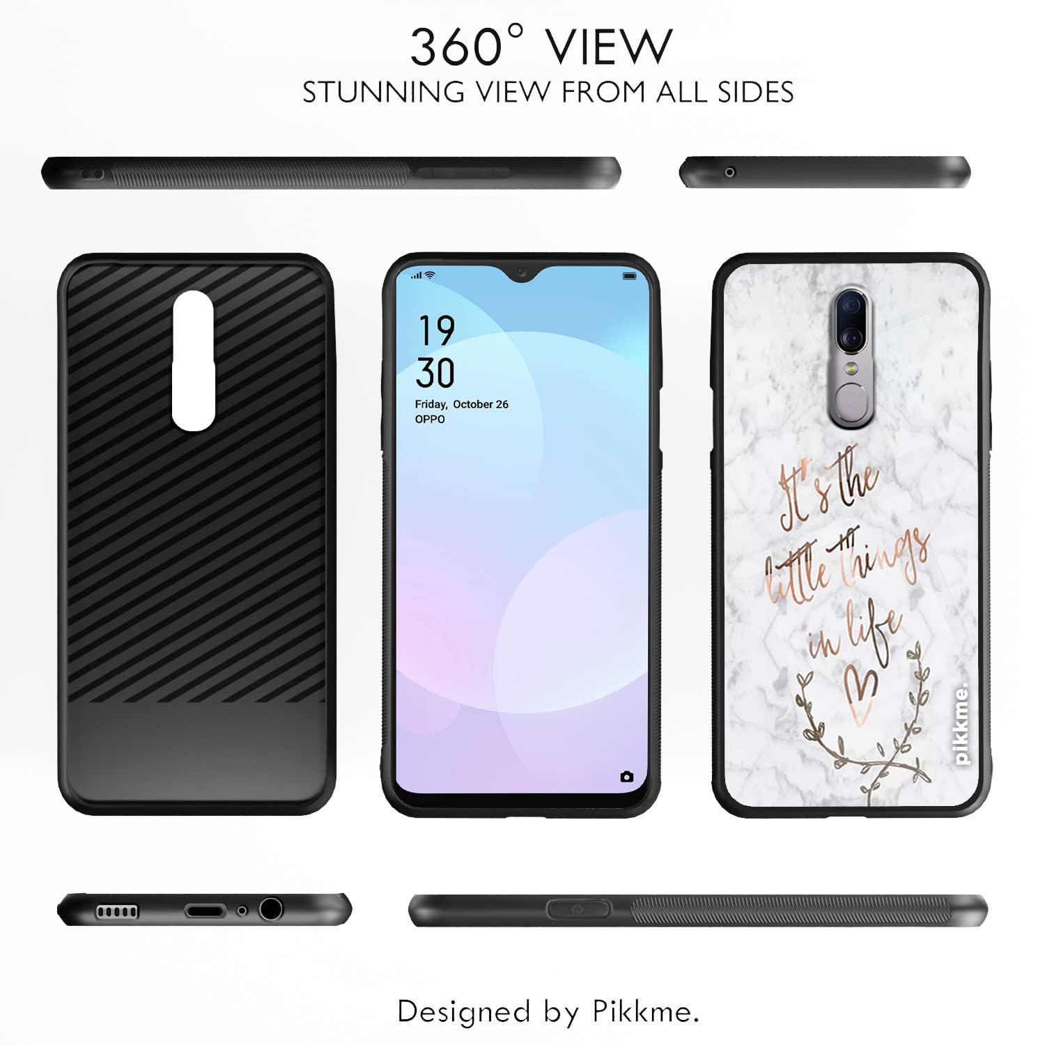 Oppo F11 Hybrid back cover by Pikkme – photo 2