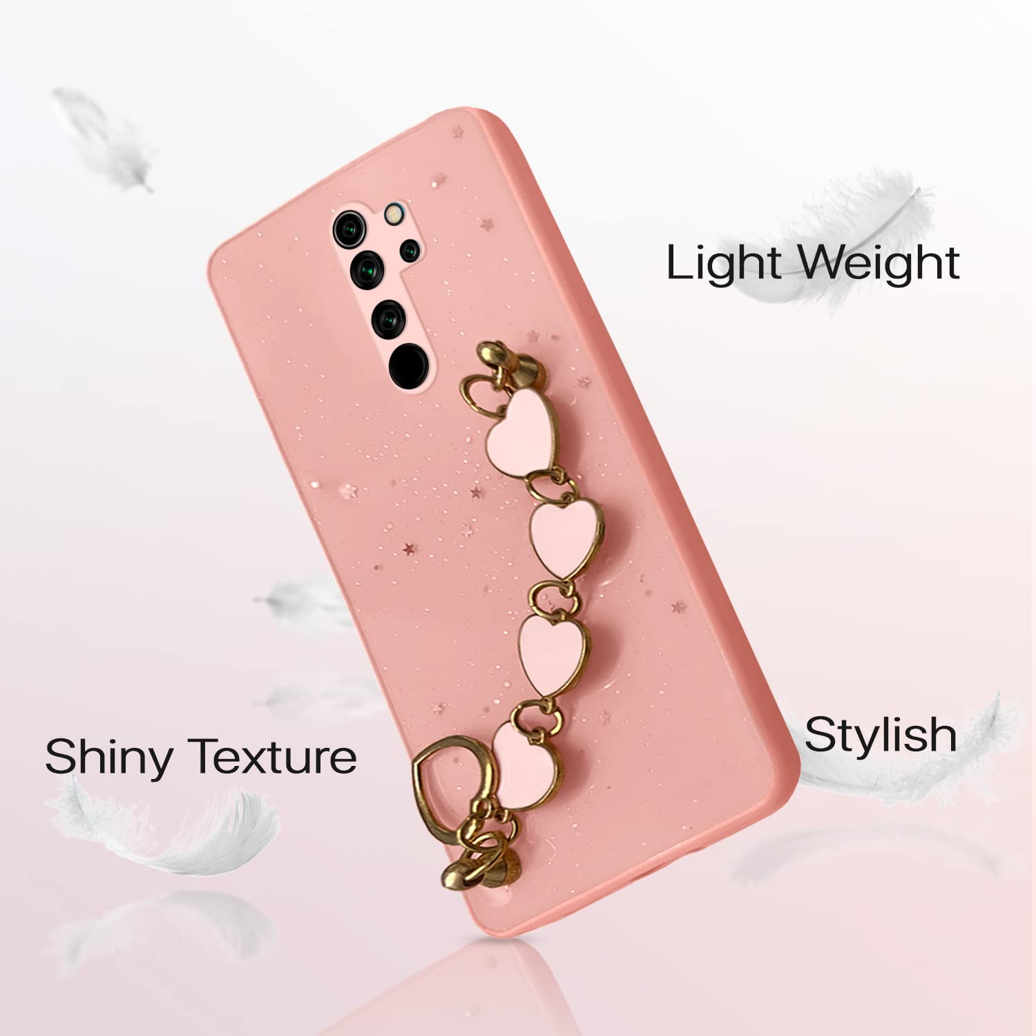 Redmi Note 8 Pro mobile back cover in pink by Pikkme – photo 6