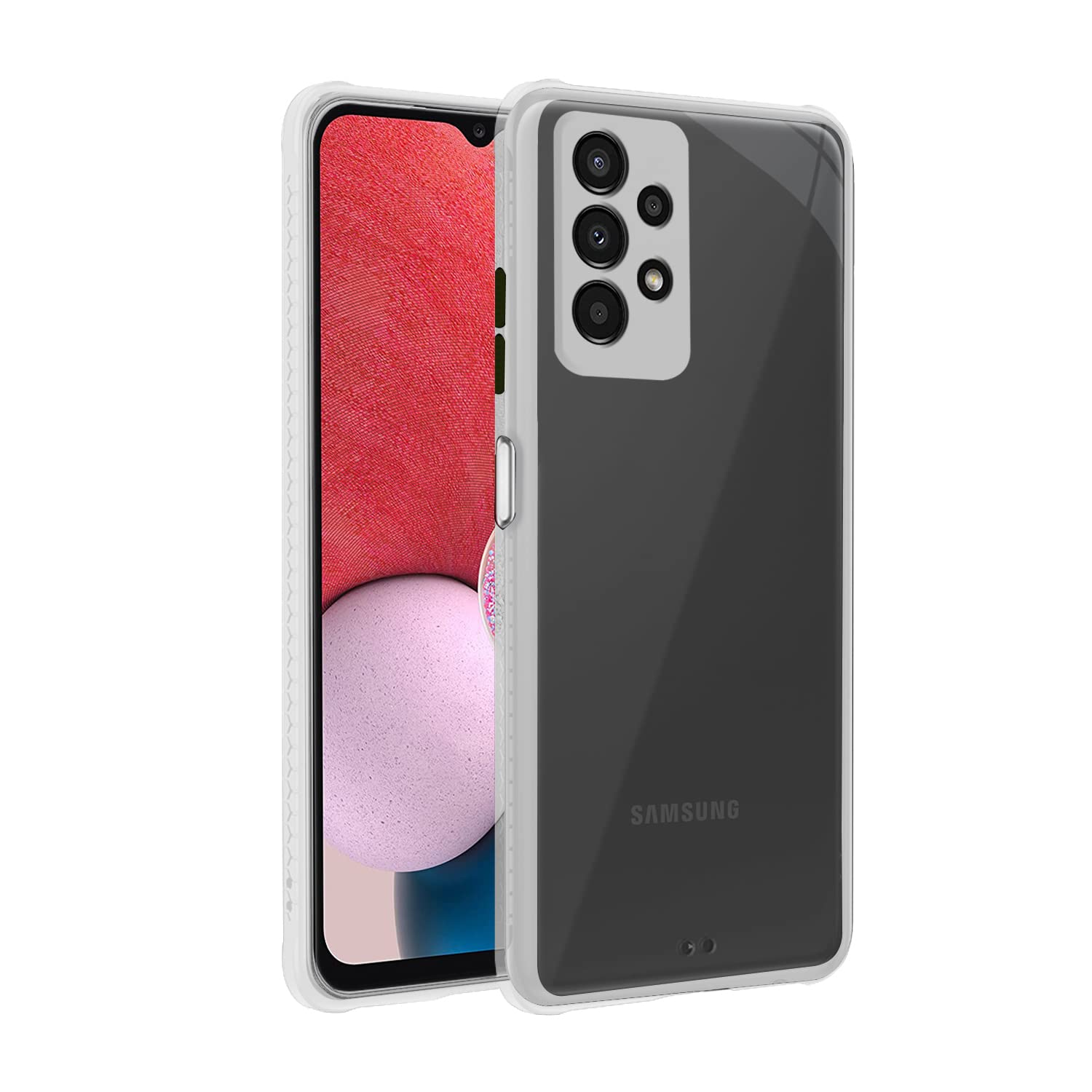 Samsung A13 4G Clear back cover in white by Pikkme – photo 2