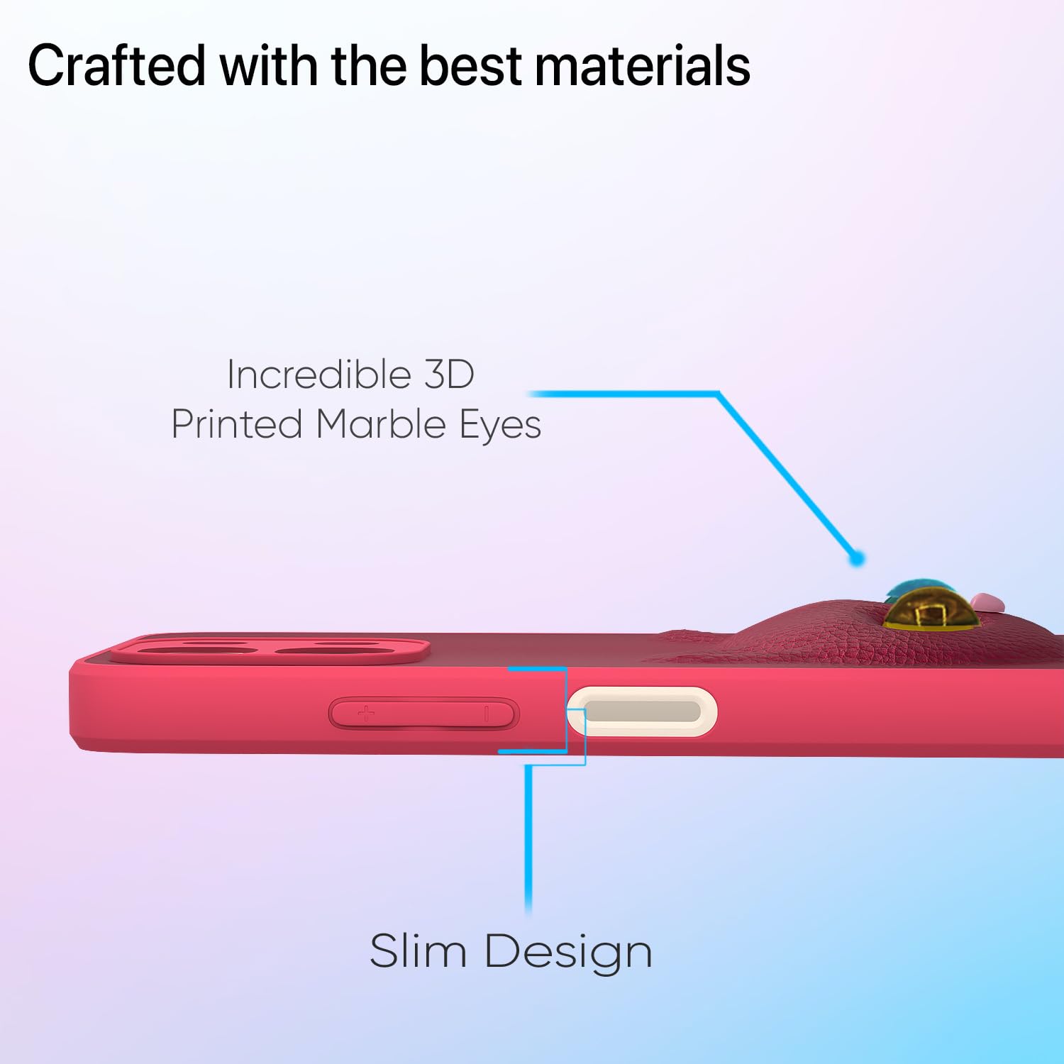 Pikkme Oppo A6 Pro 5G pink phone cover – photo 3
