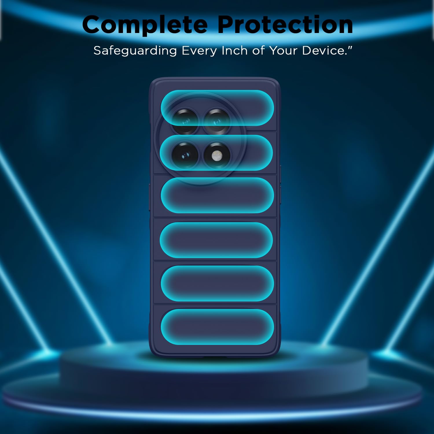 Pikkme OnePlus 11R 5G blue mobile back cover – photo 2