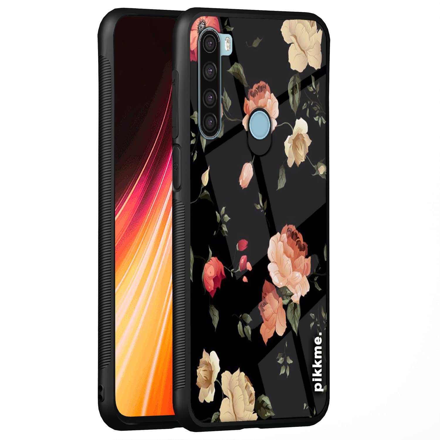 Flower Mobile back cover for Redmi Note 8 – Pikkme