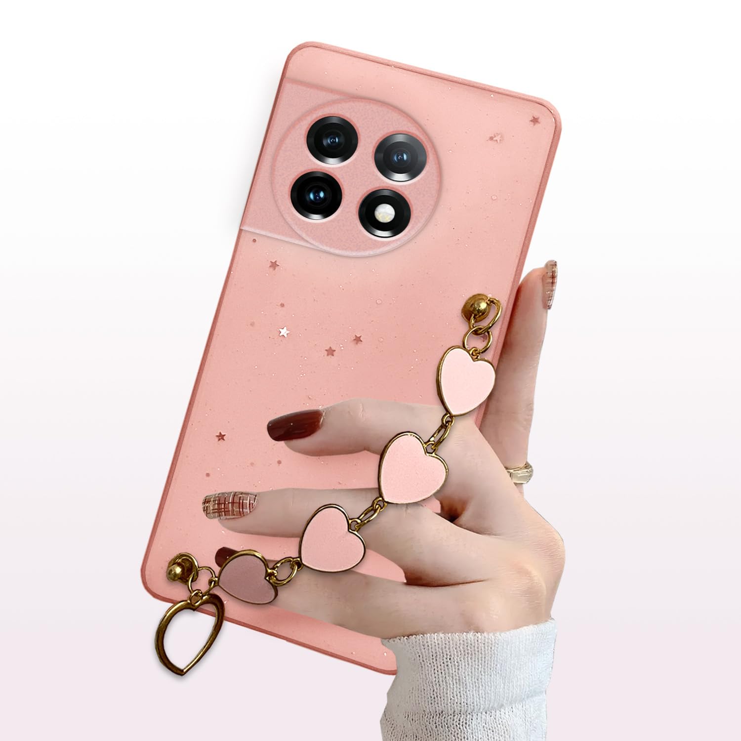 Pikkme pink Chain mobile back cover for OnePlus 11 5G – photo 3