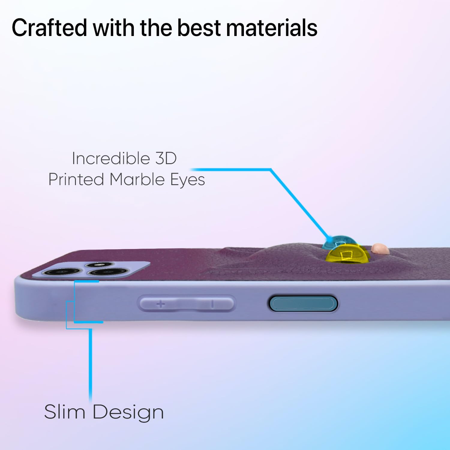 Pikkme Redmi 12 5G purple phone cover – photo 3