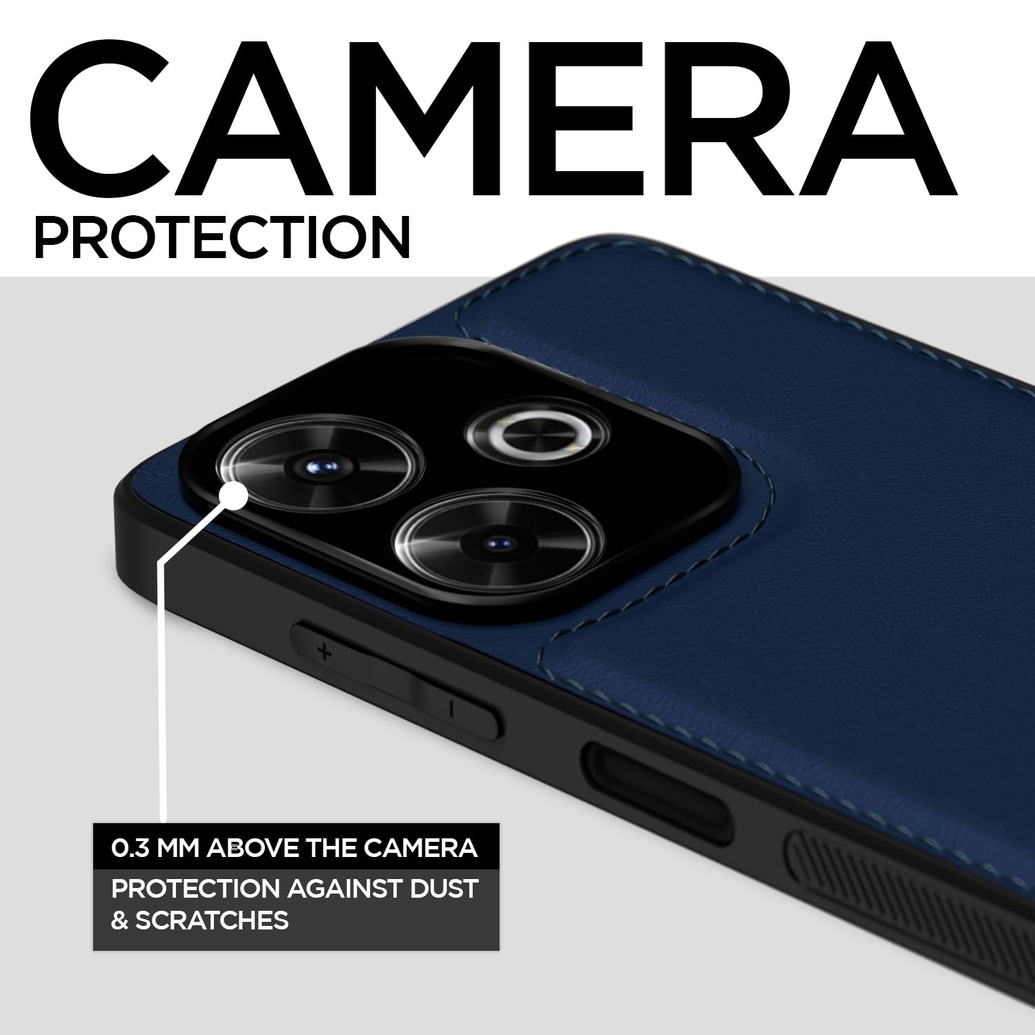 Blue mobile back cover for Redmi 13/Poco M6 Plus 5G – Pikkme – photo 3