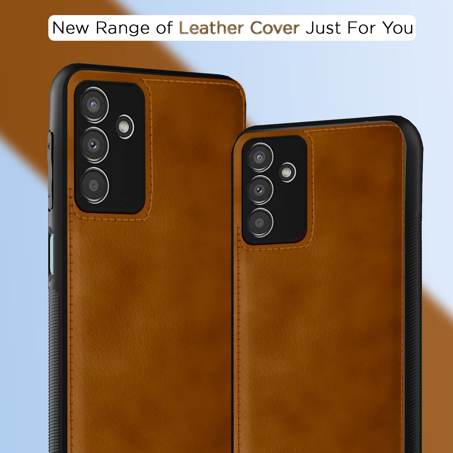 Brown Leather back cover for Samsung M13 4G – Pikkme – photo 7
