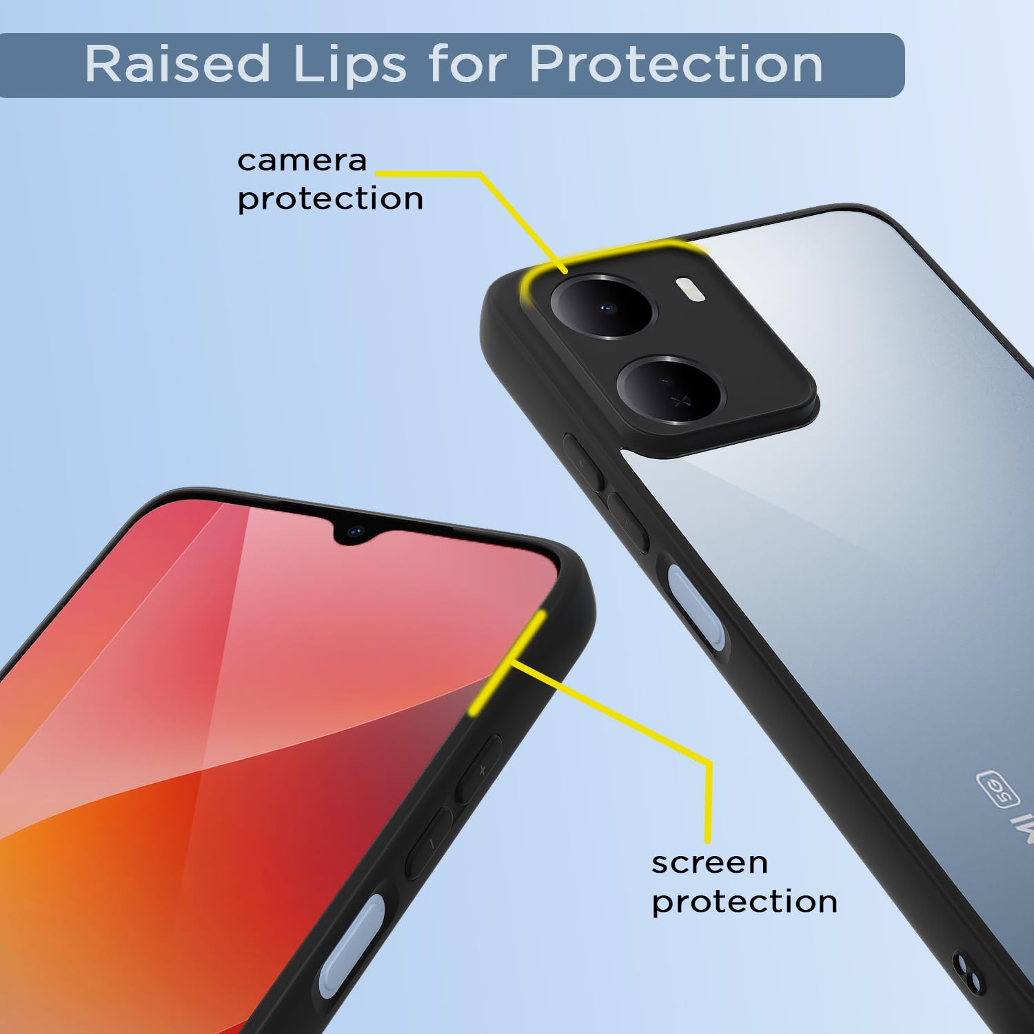 Pikkme black back cover for Redmi 15A 5G – photo 4