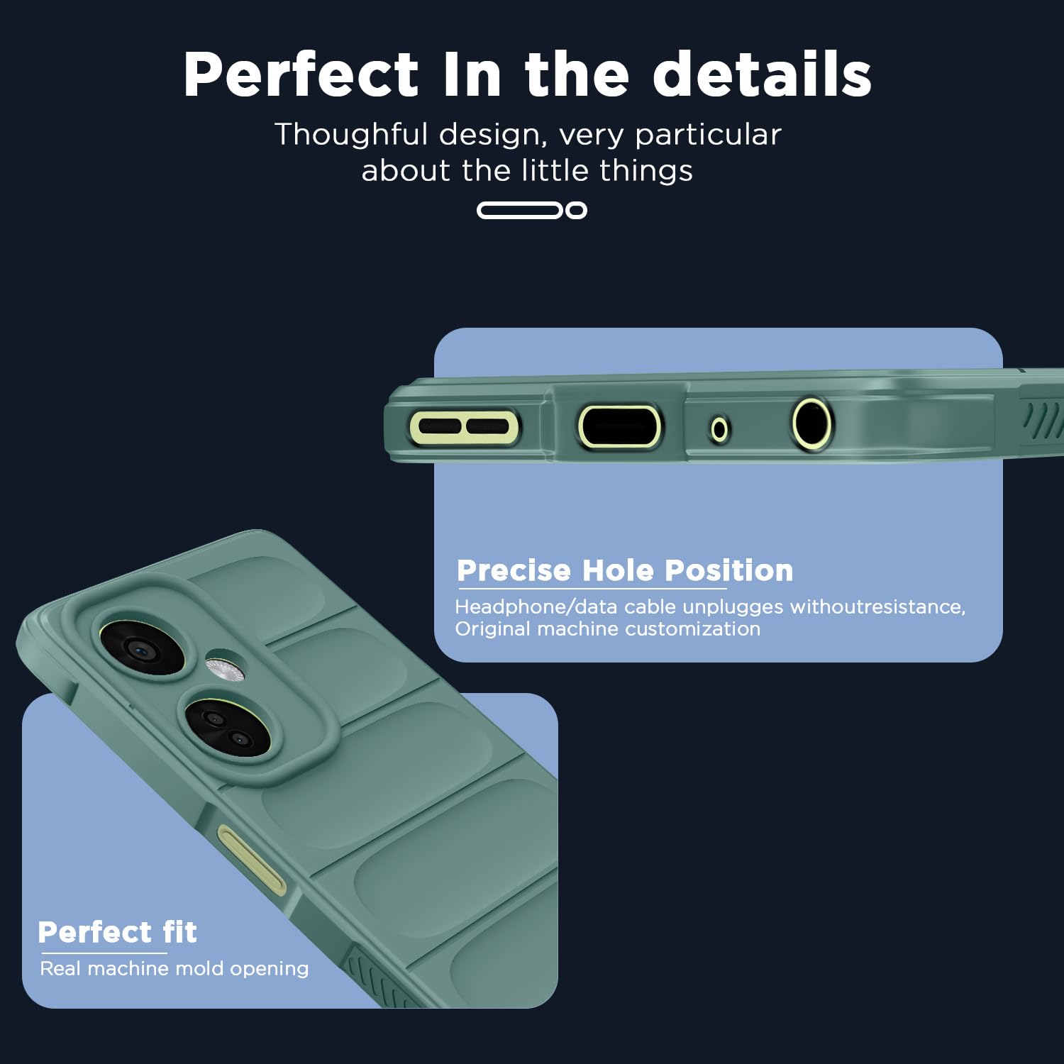 OnePlus Nord CE 3 Lite 5G Liquid Silicone back cover in green by Pikkme – photo 5