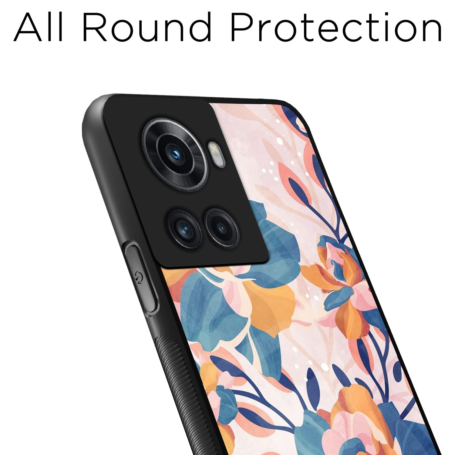 Pikkme Flower mobile back cover for OnePlus 10R – photo 7