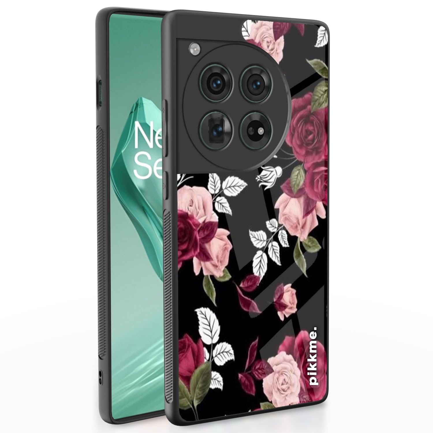 Pikkme Flower mobile cover for OnePlus 12 5G