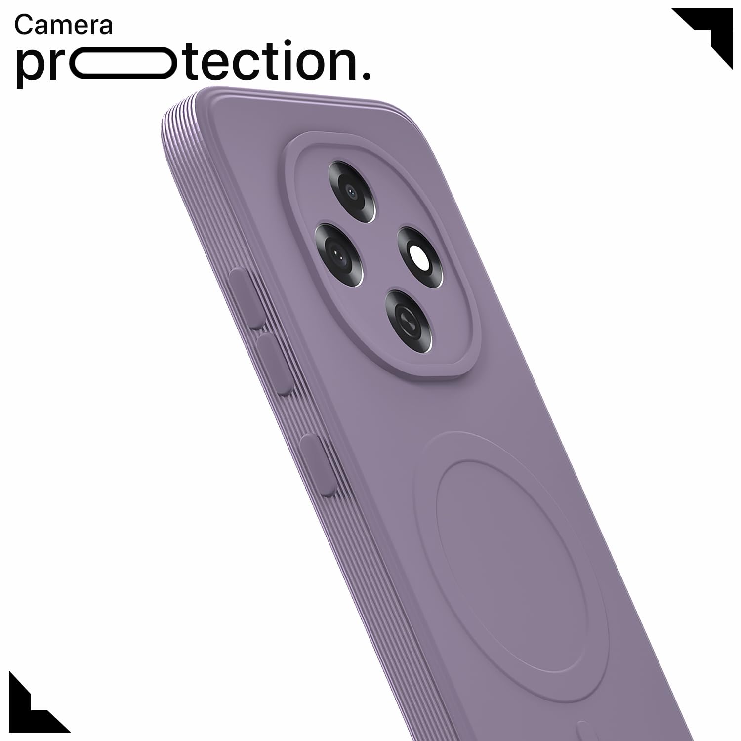 Pikkme Oppo F31 Pro 5G MagSafe light purple back cover – photo 5