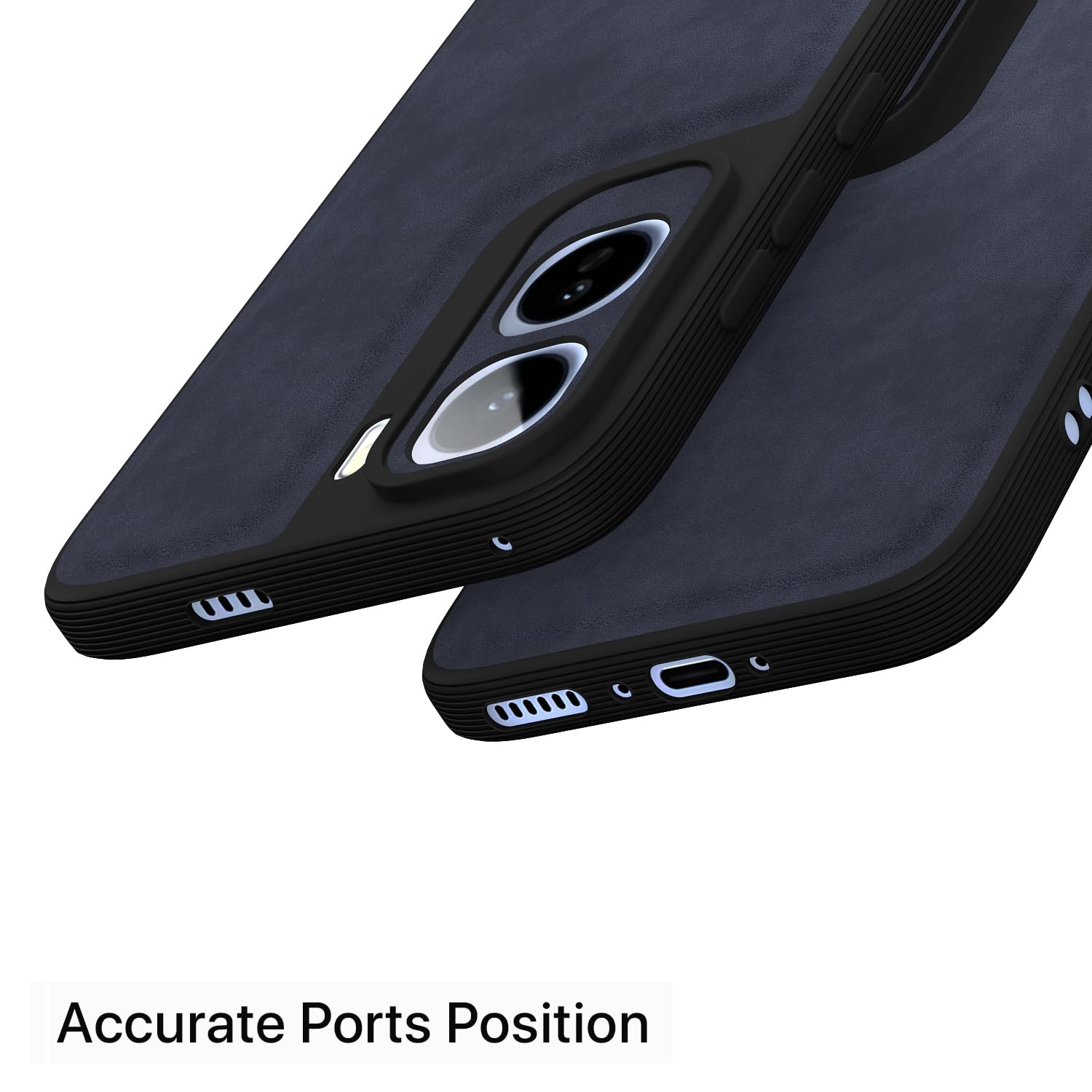 Blue Leather back cover for Vivo T5 Pro 5G – Pikkme – photo 4