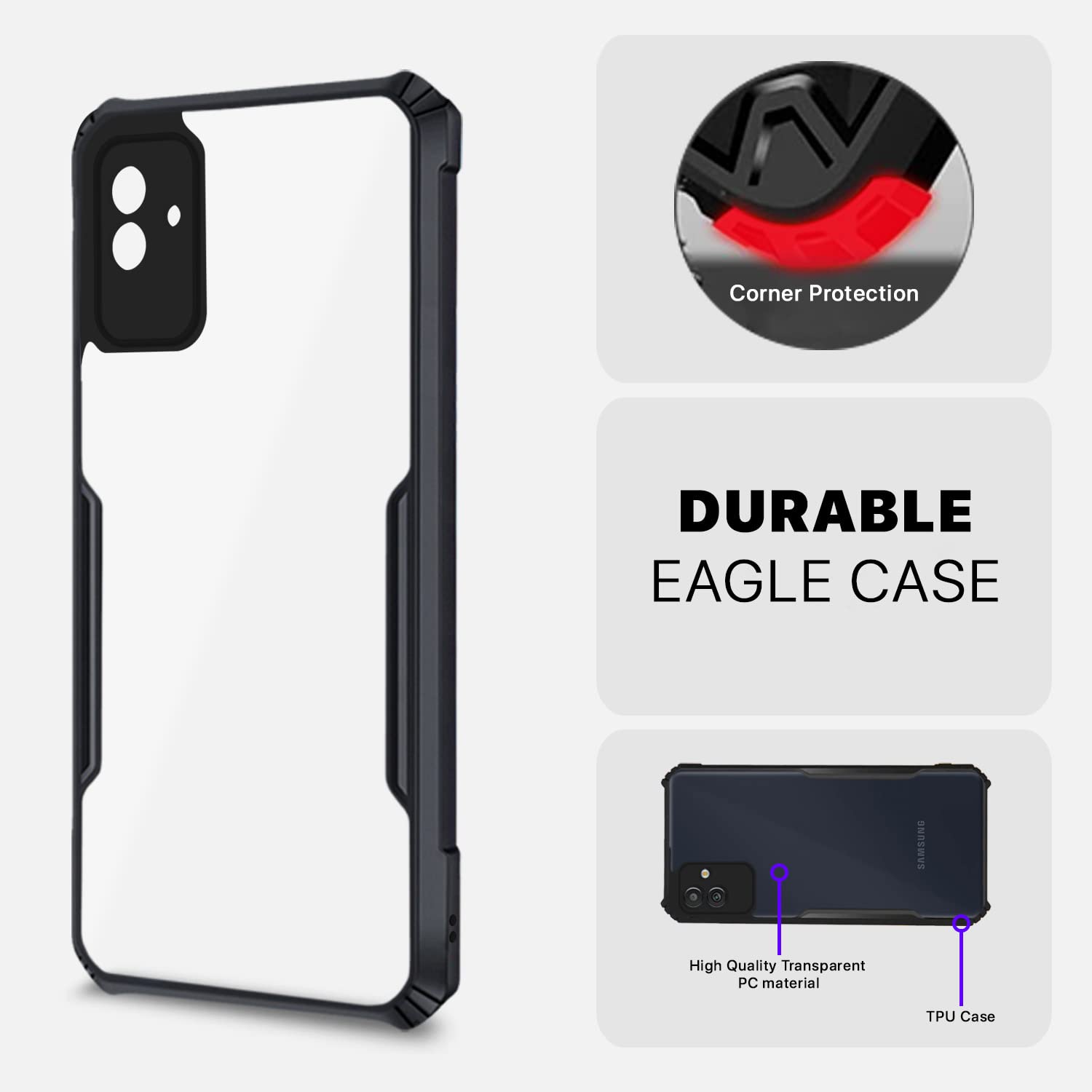 Pikkme black back cover for Samsung M13 5G – photo 5