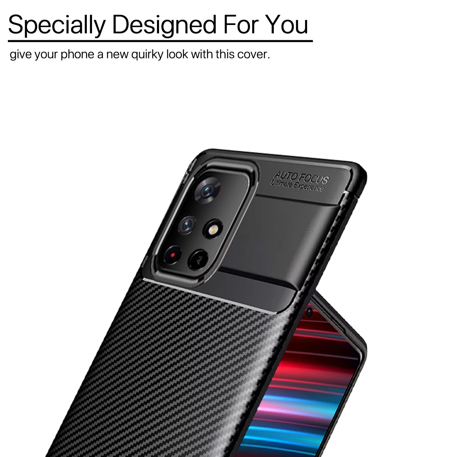 Pikkme Redmi Note 11T/Poco M4 Pro 5G black back cover – photo 6