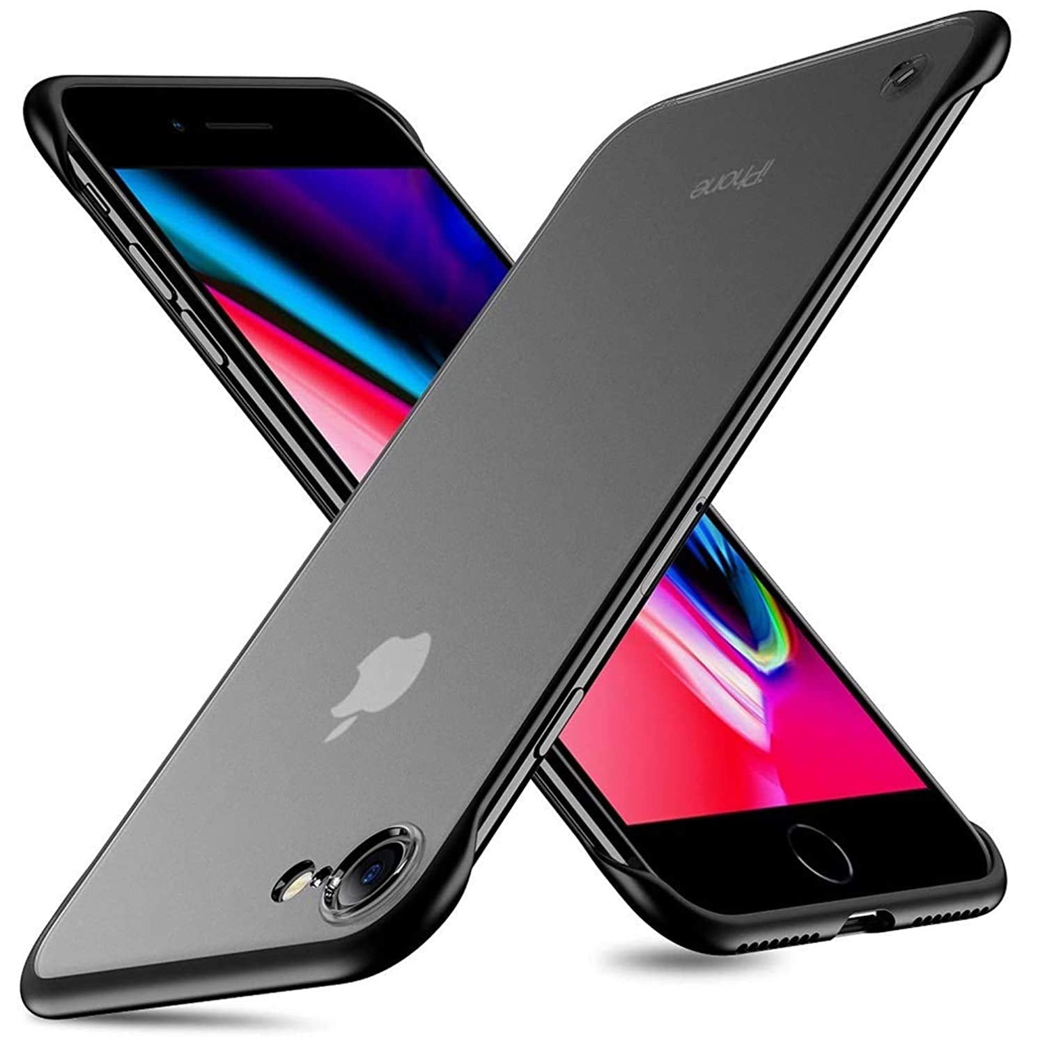 Black mobile cover for iPhone 7/8 – Pikkme