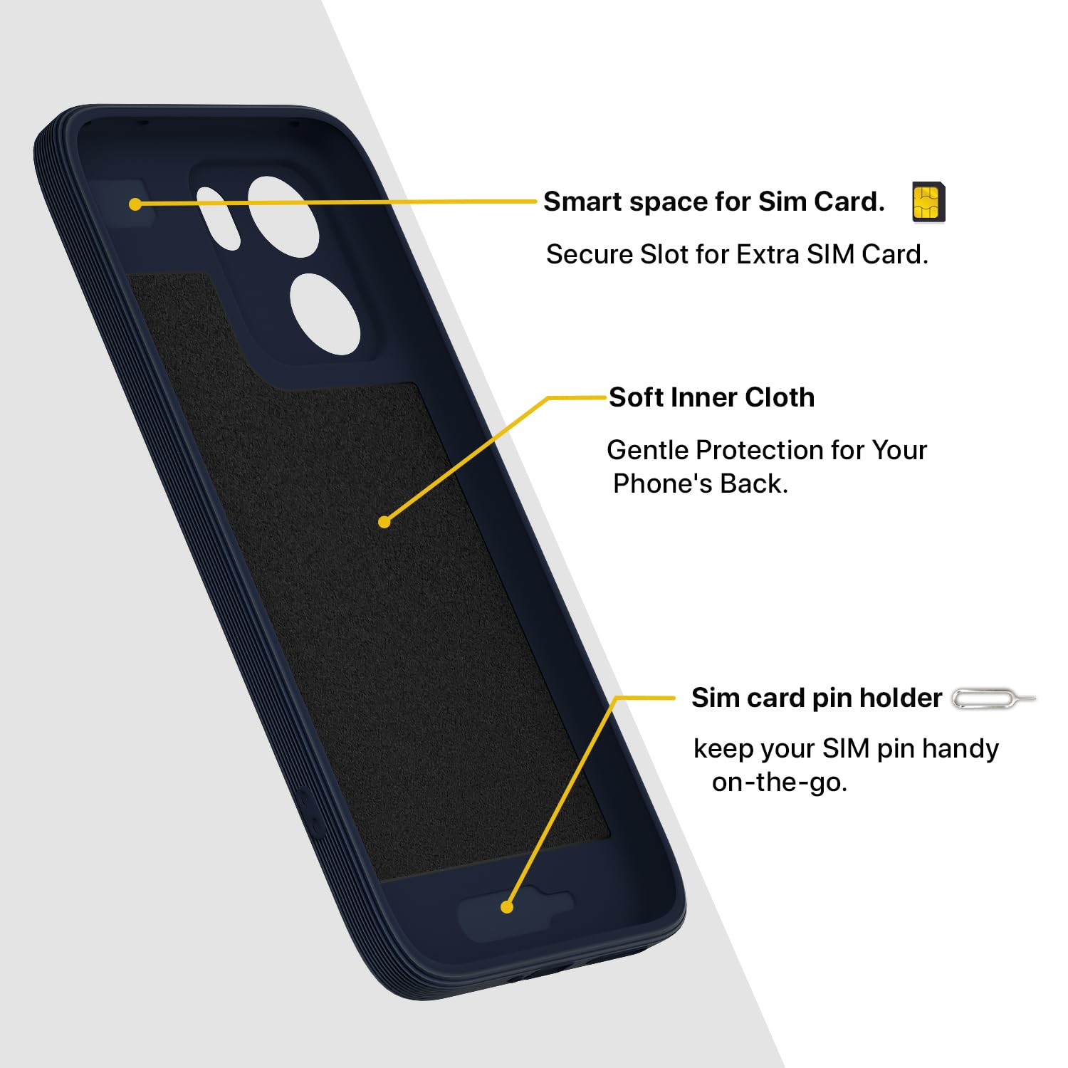 OnePlus Nord CE 6 5G back cover in blue by Pikkme – photo 6