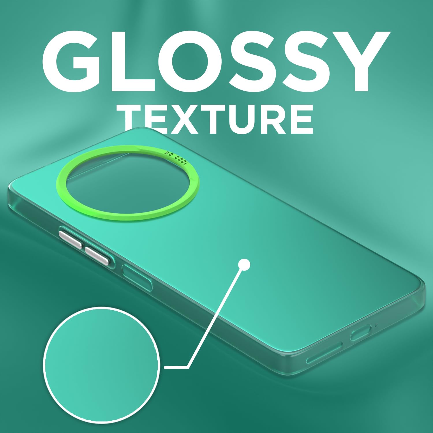 Pikkme Realme 12 5G So Cool Matte Finish Back Cover (Green)