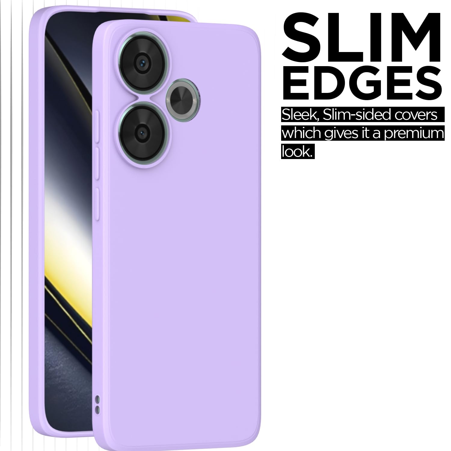 Pikkme purple back cover for Poco F6 5G – photo 7