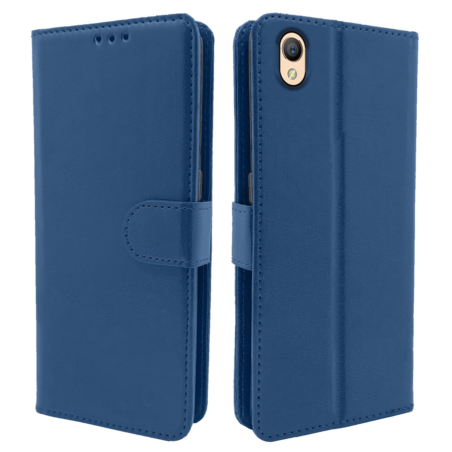 Pikkme blue flip case for Oppo A37