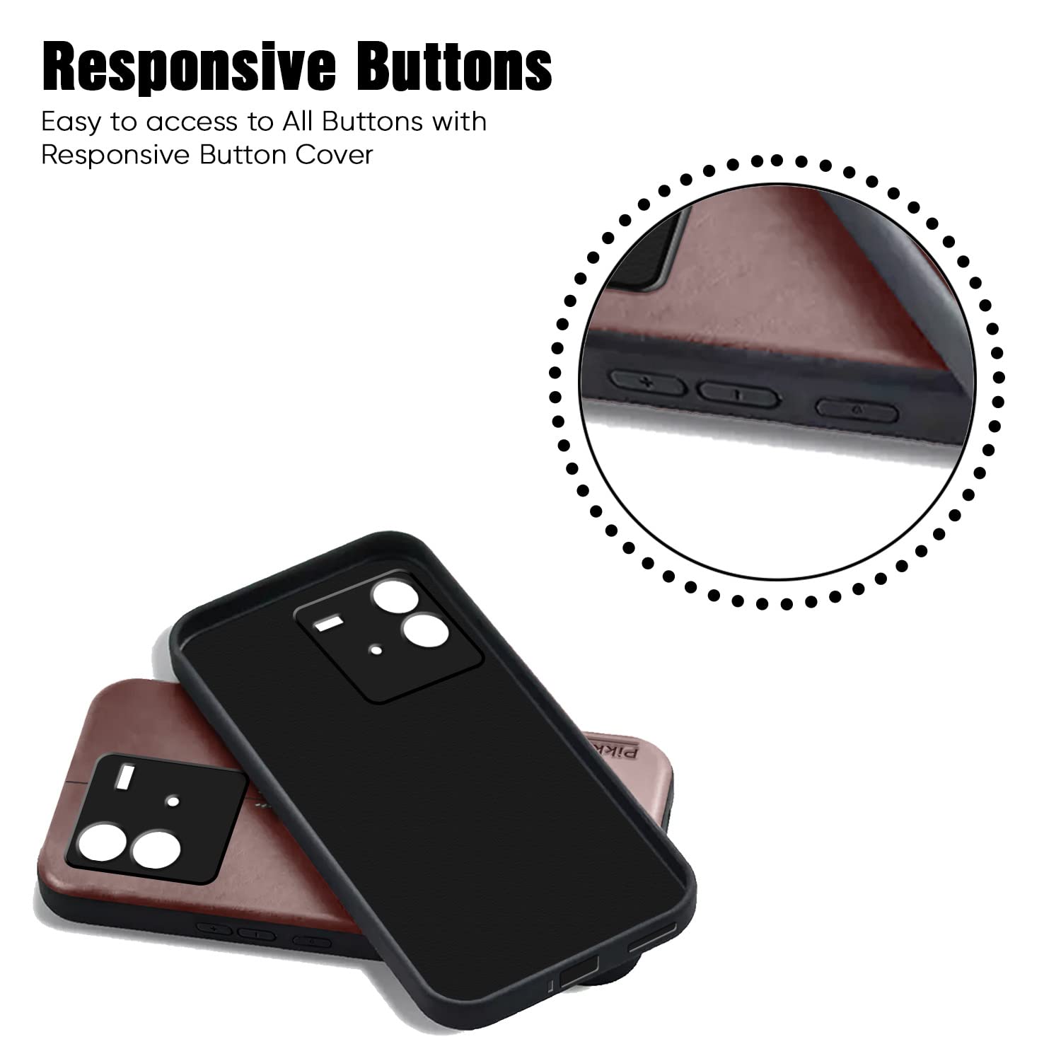 Brown mobile back cover for iQOO Neo 6 5G – Pikkme – photo 4