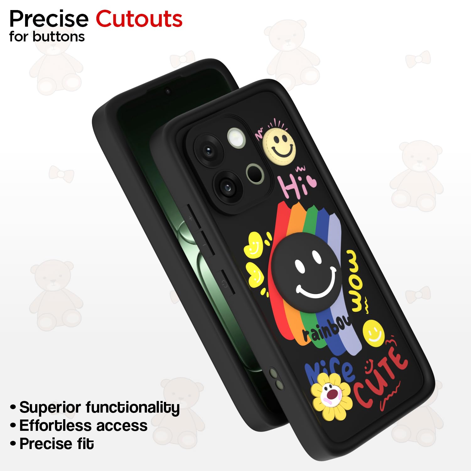 Pikkme black back cover for OnePlus 13S 5G – photo 6
