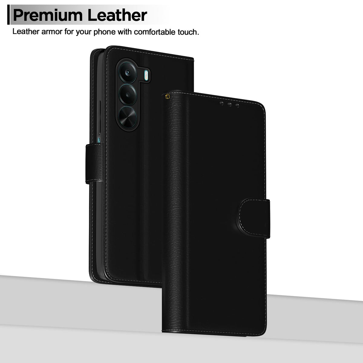 Pikkme Realme P4x 5G black flip case – photo 2