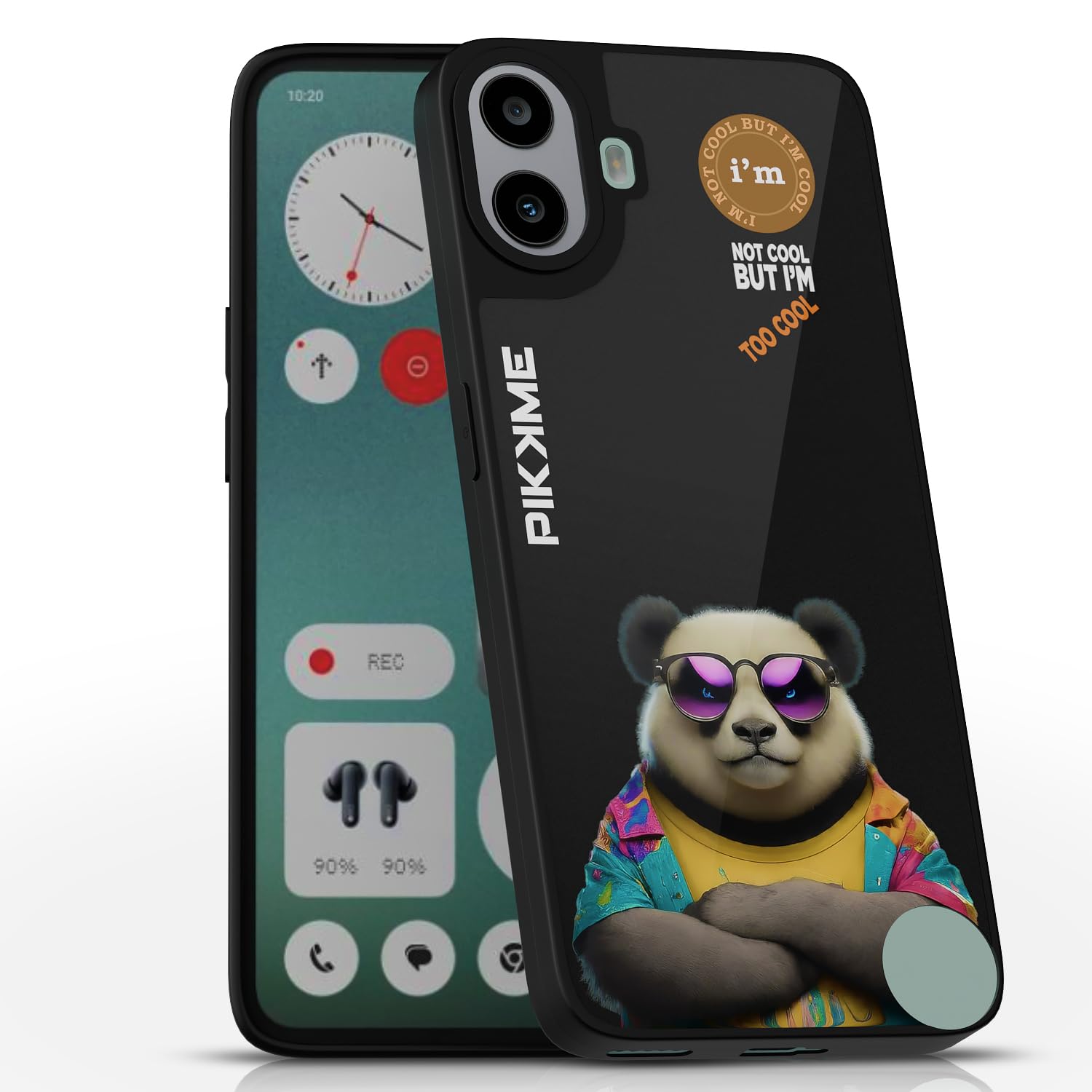 Pikkme CMF Phone 1 Panda Swag back cover
