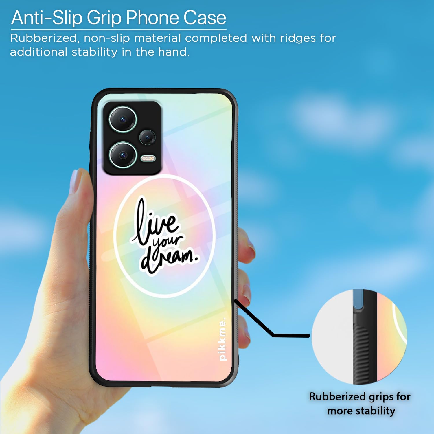 Redmi Note 12 Pro Plus 5G Hybrid back cover by Pikkme – photo 5