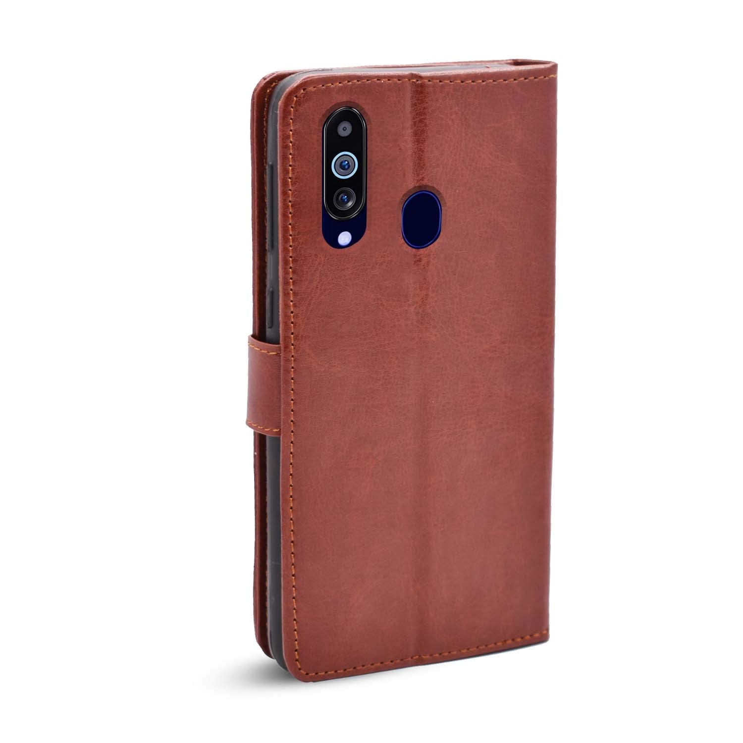 Pikkme Samsung M40/A60 Wallet brown mobile flip cover – photo 4
