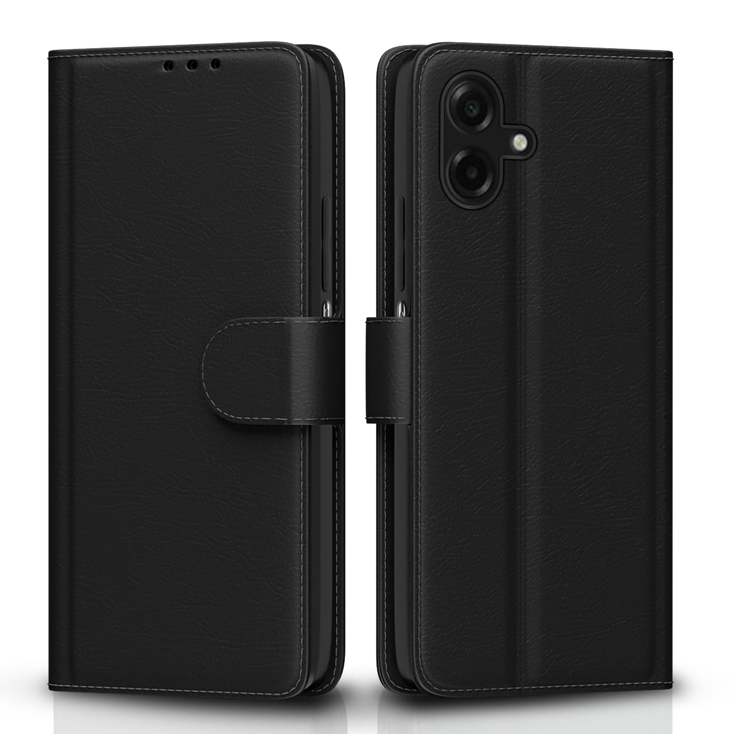 Pikkme Samsung F70e 5G/M07/M17e/F07/A07/A07 5G Wallet black wallet flip cover