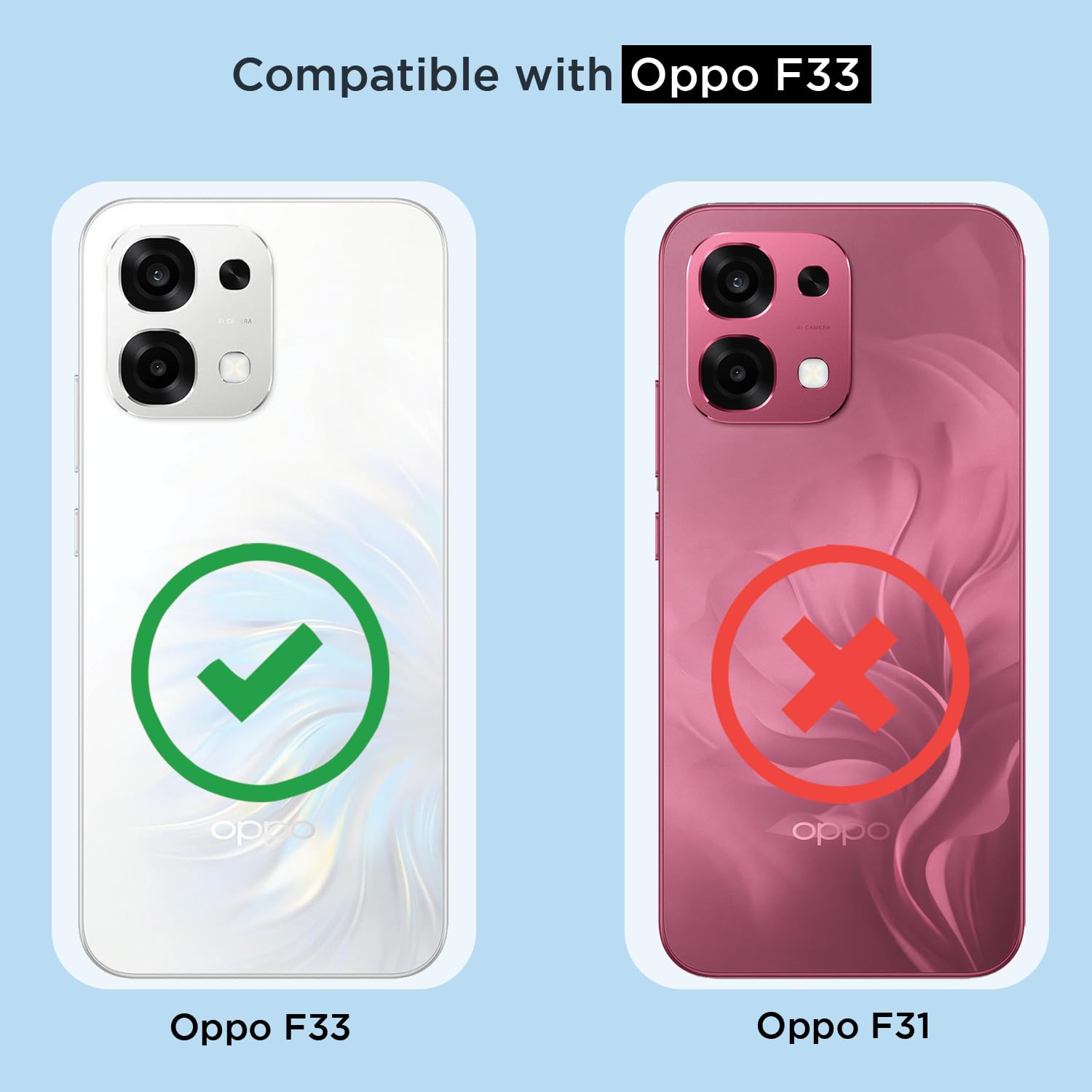 Oppo F31/F33 5G phone cover in transparent mag-safe by Pikkme – photo 4